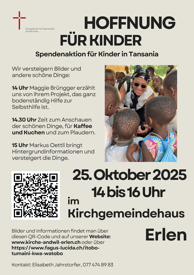 Spendenaktion Hoffnung für Kinder