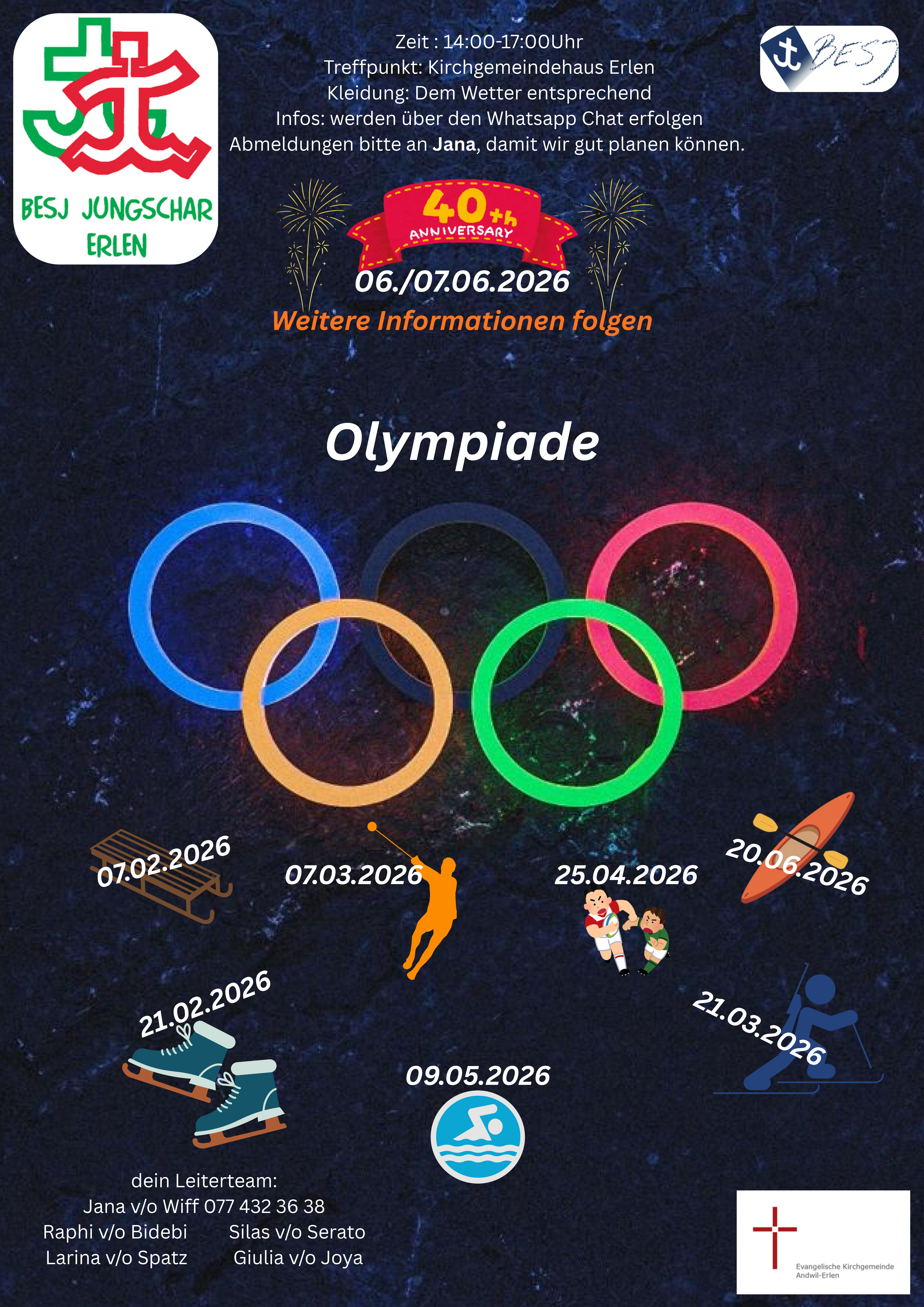 Semesterprogramm Jungschi